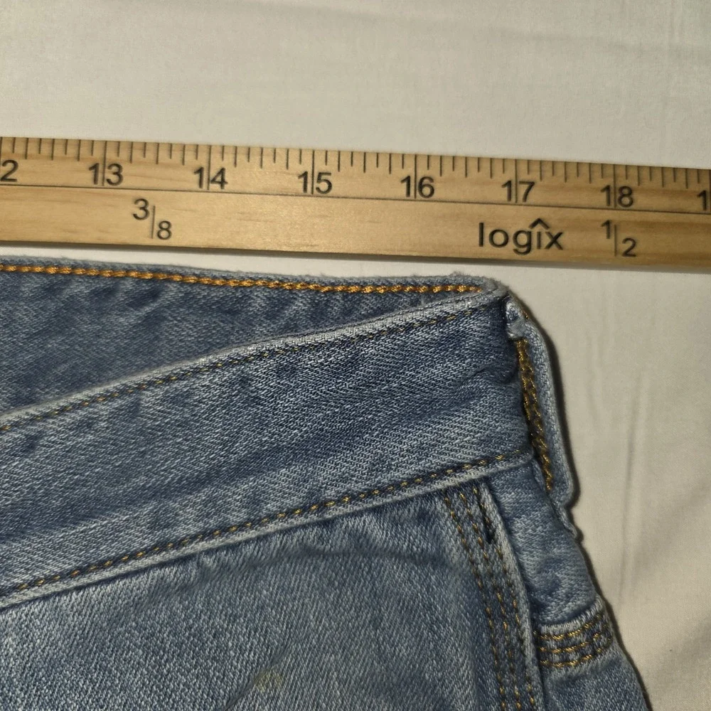 Ridgecut Carpenter Jeans Mens 34x32 Blue Denim Toughwear Utility Pants Excellent